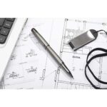 BOLÍGRAFO LACOCK GRIS RQ 1006 G (ACERO INOXIDABLE) - Image 3