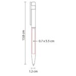 BOLÍGRAFO BARETI GRIS RQ 600 G (ALEACIÓN COBRE) - Image 3