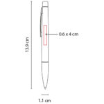 BOLÍGRAFO JANES GRIS OXFORD RQ 610 OX (ALUMINIO) - Image 2