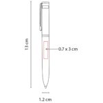 BOLÍGRAFO GUETTA NEGRO RQ 620 N (ACERO INOXIDABLE) - Image 5