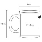 TAZA ALBUS NEGRO (SB 08 - CERÁMICA) - Image 5