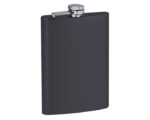 LICORERA DE BOLSILLO 8OZ. MONTANA SFA8 NEGRO (ACERO INOXIDABLE / SFA8.02 /  ARTICULOS PROMOCIONALES)