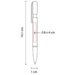 BOLÍGRAFO VOITTA ROJO SH 1045 R (PLÁSTICO) - Image 2