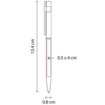 BOLÍGRAFO ERIE GRIS SH 1280 G (ALEACIÓN COBRE) - Image 2