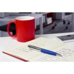 BOLÍGRAFO BURDEOS AZUL SH 1355 A (ACERO INOXIDABLE) - Image 4