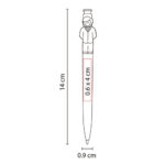 BOLÍGRAFO PROFESIÓN BLANCO CON AMARILLO SH 2000-03 (PLÁSTICO) - Image 2