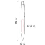 BOLÍGRAFO USB 8 GB NEUSS GRIS METALICO SH 2200 G (METAL / PLÁSTICO) - Image 4