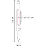 BOLÍGRAFO DENEB PLATA SH 2860 S (PLÁSTICO) - Image 2