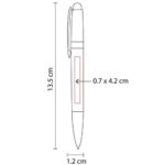 BOLÍGRAFO BEKER PLATA SH 5500 S (ACERO INOXIDABLE) - Image 3