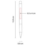 BOLÍGRAFO FUNCHAL PLATA SH 8015 S (ALUMINIO) - Image 2