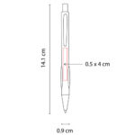 BOLÍGRAFO VALTICE PLATA SH 8035 S (ALUMINIO) - Image 2