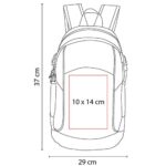 MOCHILA CITARUM ROJO SIN 074 R (POLIÉSTER) - Image 4