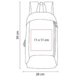 MOCHILA AUNAT NEGRO SIN 098 N (POLIÉSTER) - Image 2