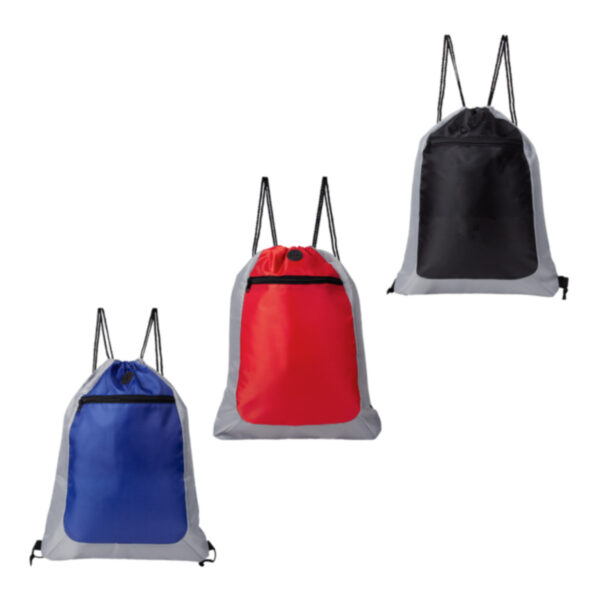 BOLSA-MOCHILA SUNET AZUL SIN 102 A (POLIÉSTER) - Imagen 4