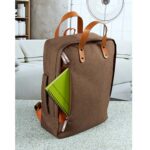 MOCHILA-PORTAFOLIO DARO CAFE SIN 115 C (POLIÉSTER) - Image 5