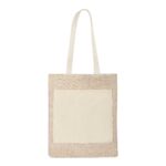 BOLSA LEIRIA BEIGE SIN 158 BE (YUTE / ALGODÓN) - Image 4