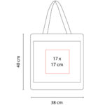 BOLSA LEIRIA BEIGE SIN 158 BE (YUTE / ALGODÓN) - Image 3