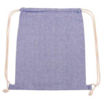 BOLSA-MOCHILA IVORY AZUL SIN 161 A (ALGODÓN RECICLADO) - Image 2