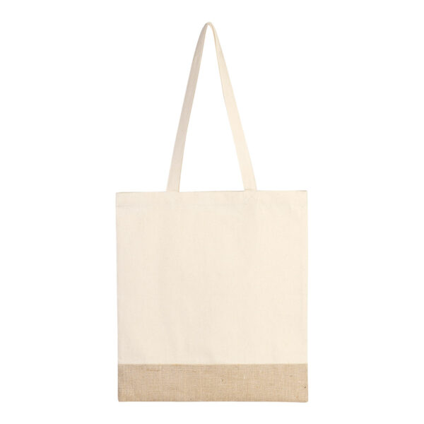 BOLSA LASH BEIGE SIN 163 BE (CANVAS / YUTE) - Imagen 3