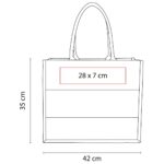 BOLSA BOAT BEIGE SIN 207 BE (YUTE) - Image 4