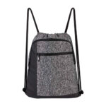 BOLSA-MOCHILA IZELA GRIS SIN 217 G (POLIÉSTER / PVC)