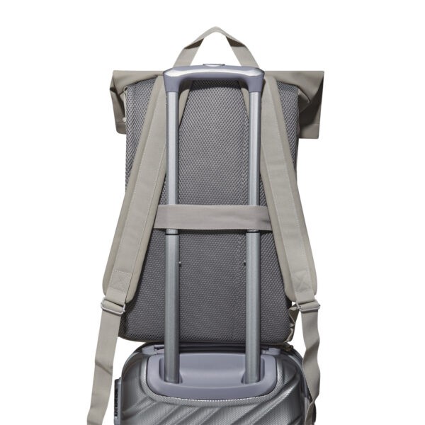 MOCHILA FLAP GRIS SIN 228 G (POLIPROPILENO / POLIÉSTER) - Imagen 3