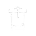 MOCHILA FLAP AZUL SIN 228 A (POLIPROPILENO / POLIÉSTER) - Image 4