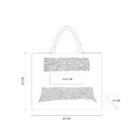 BOLSA ANTONELA HUESO SIN 237 H (YUTE / ALGODÓN) - Image 3