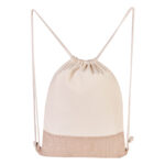 BOLSA-MOCHILA CABS BEIGE SIN 243 BE (ALGODÓN / YUTE) - Image 3