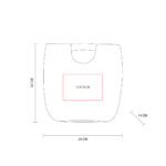 LONCHERA LUNCH NEGRO AZUL SIN 273 A (CANVAS) - Image 3