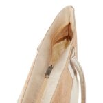 BOLSA GRECIA BEIGE SIN 288 BE (YUTE / ALGODÓN) - Image 3