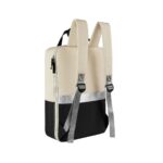 MOCHILA DUBLU NEGRO SIN 293 N (POLIÉSTER / CURPIEL / FORRO POLIÉSTER) - Image 3