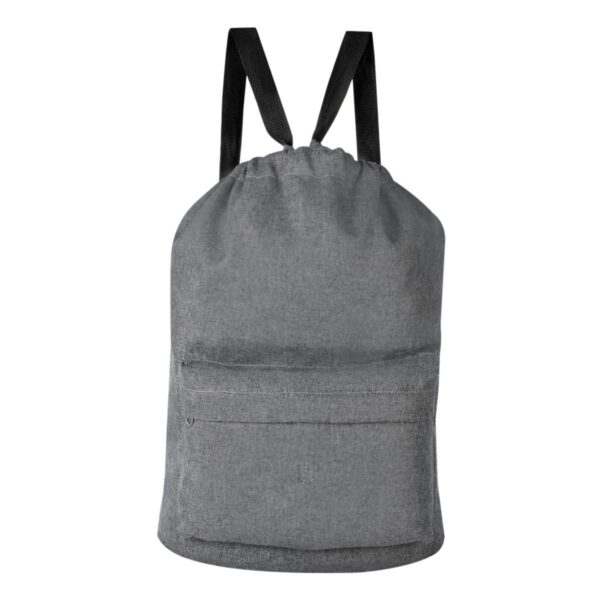 BOLSA-MOCHILA ZITE GRIS SIN 301 G (POLIÉSTER) - Imagen 5