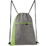 BOLSA-MOCHILA ARACAR VERDE SIN 315 V (NON WOVEN / POLIÉSTER)