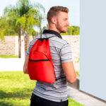 BOLSA-MOCHILA KARLOVAC ROJO SIN 319 R (POLIÉSTER) - Image 3