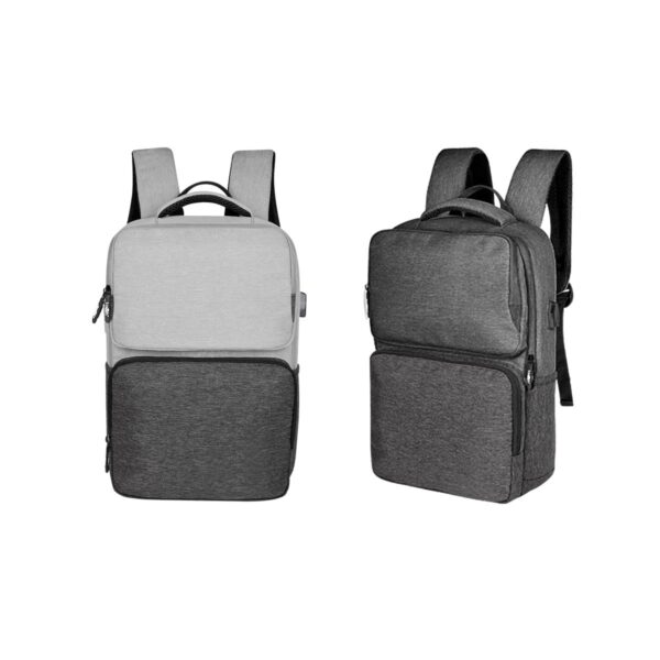 MOCHILA CARTAYA GRIS SIN 345 G (POLIÉSTER) - Imagen 7