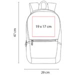 MOCHILA CAMERON NEGRO SIN 403 N (POLIÉSTER) - Image 5