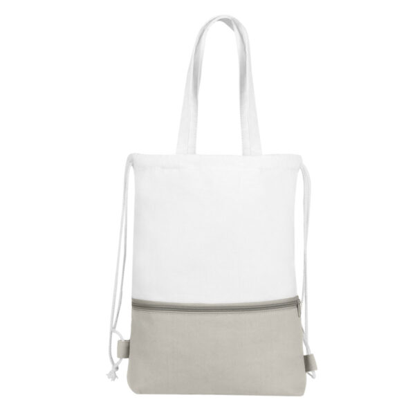 BOLSA-MOCHILA FUSETA GRIS SIN 405 G (POLIÉSTER) - Imagen 5