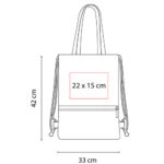 BOLSA-MOCHILA FUSETA GRIS SIN 405 G (POLIÉSTER) - Image 4