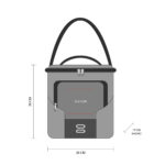 HIELERA HERNAN ROSA SIN 414 P (POLIÉSTER EXTERIOR / PVC FORRO) - Image 3