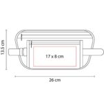 PORTA DOCUMENTOS SIERO NEGRO SIN 420 N (POLIÉSTER) - Image 3