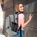 MOCHILA SLAVONSKY GRIS SIN 455 G (POLIÉSTER) - Image 3