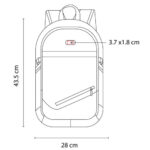 MOCHILA SLAVONSKY GRIS SIN 455 G (POLIÉSTER) - Image 4