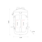 MOCHILA / MALETA GRIS SIN 502 G (POLIÉSTER) - Image 2