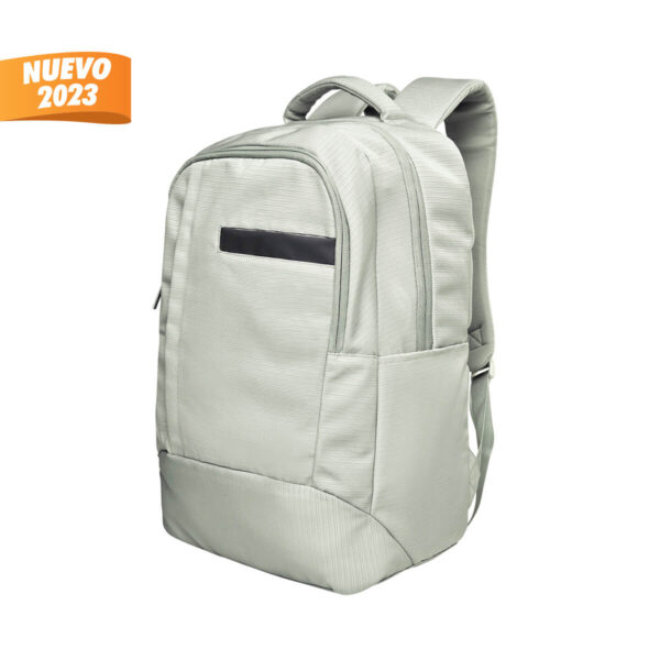 MOCHILA TACORA GRIS SIN 513 G (POLIÉSTER / CURPIEL)