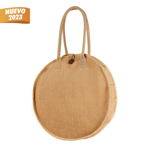 BOLSA FREDA BEIGE SIN 602 BE (YUTE / ALGODÓN)