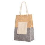 BOLSA CANDY BEIGE SIN 604 BE (YUTE / ALGODÓN) - Image 2