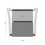 BOLSA-MOCHILA MALORA NEGRO SIN 608 N (POLIÉSTER) - Image 3