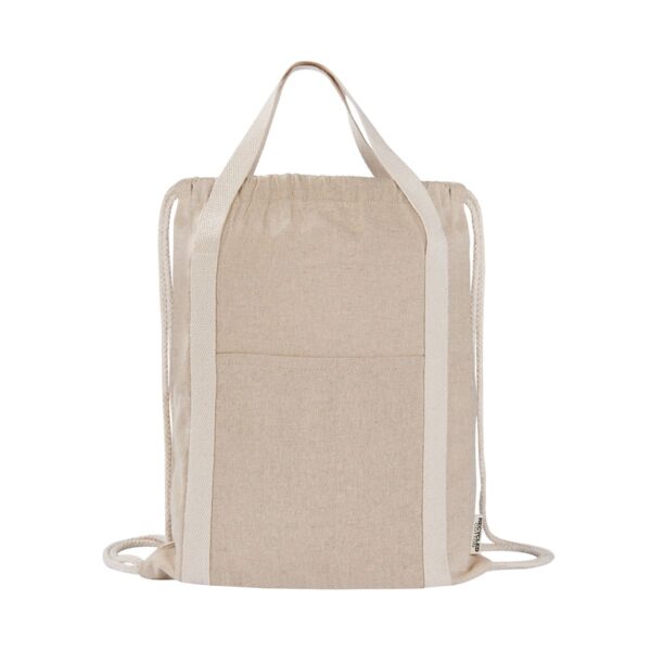 BOLSA-MOCHILA VATT BEIGE SIN 611 BE (ALGODÓN RECICLADO) - Imagen 3