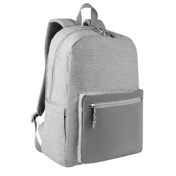 MOCHILA KELPIE GRIS SIN 711 G (POLIÉSTER / CURPIEL)